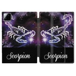 Coque Renforcée Pour Xiaomi Pad 7 / 7 Pro Signe Zodiaque 2 Scorpion