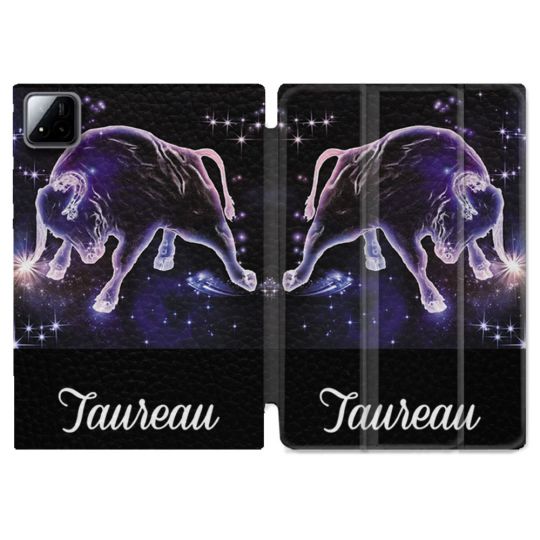 Coque Renforcée Pour Xiaomi Pad 7 / 7 Pro Signe Zodiaque 2 Taureau