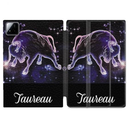 Coque Renforcée Pour Xiaomi Pad 7 / 7 Pro Signe Zodiaque 2 Taureau
