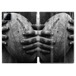 Coque Renforcée Pour Xiaomi Pad 7 / 7 Pro Sport Rugby Ballon Vintage