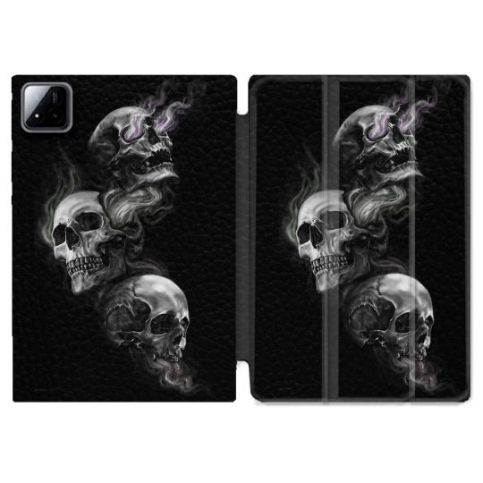 Coque Renforcée Pour Xiaomi Pad 7 / 7 Pro Tete de Mort Triple