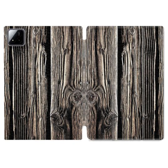 Coque Renforcée Pour Xiaomi Pad 7 / 7 Pro Texture Bois