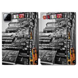 Coque Renforcée Pour Xiaomi Pad 7 / 7 Pro Voyage Amerique USA New York Taxi
