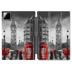 Coque Renforcée Pour Xiaomi Pad 7 / 7 Pro Voyage Angleterre Londres Vintage
