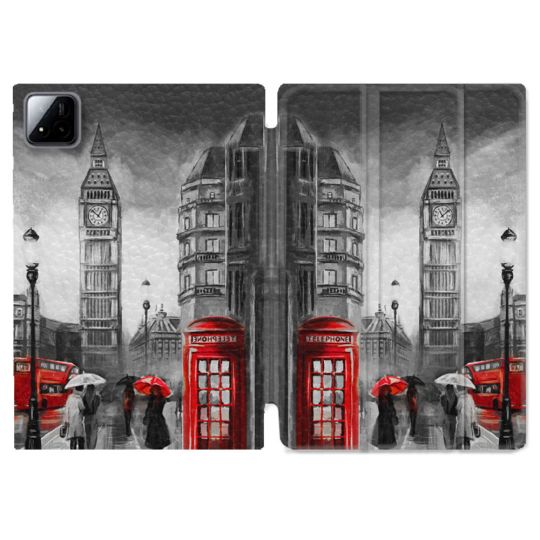 Coque Renforcée Pour Xiaomi Pad 7 / 7 Pro Voyage Angleterre Londres Vintage