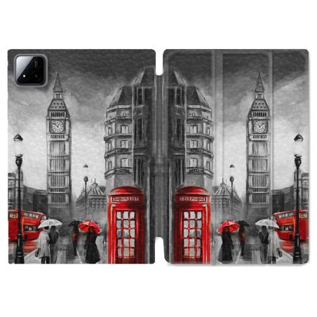 Coque Renforcée Pour Xiaomi Pad 7 / 7 Pro Voyage Angleterre Londres Vintage