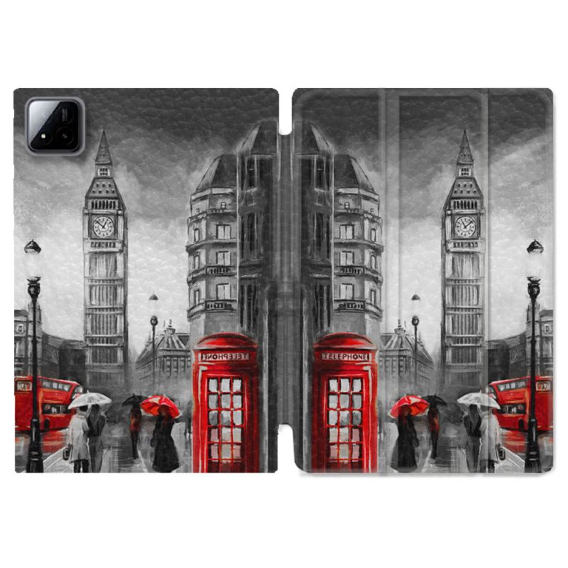 Coque Renforcée Pour Xiaomi Pad 7 / 7 Pro Voyage Angleterre Londres Vintage