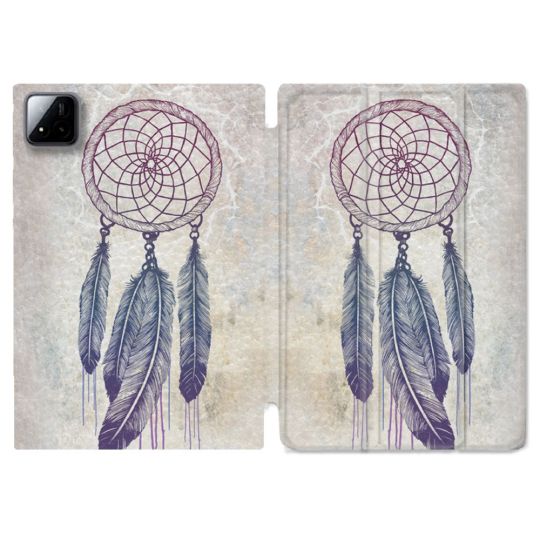 Coque Renforcée Pour Xiaomi Pad 7 / 7 Pro Zen Attrape Reve Blanc