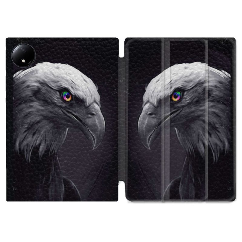 Coque Renforcée Pour Xiaomi Redmi Pad SE 8.7 Animal Aigle Royal Noir