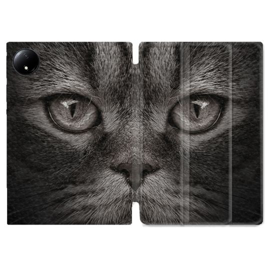 Coque Renforcée Pour Xiaomi Redmi Pad SE 8.7 Animal Chat Gris