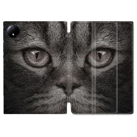 Coque Renforcée Pour Xiaomi Redmi Pad SE 8.7 Animal Chat Gris