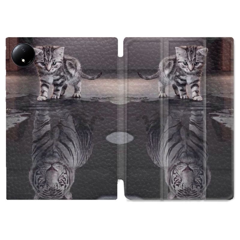 Coque Renforcée Pour Xiaomi Redmi Pad SE 8.7 Animal Chat Reflet
