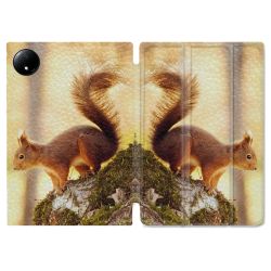 Coque Renforcée Pour Xiaomi Redmi Pad SE 8.7 Animal Ecureuil Bois