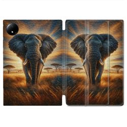 Coque Renforcée Pour Xiaomi Redmi Pad SE 8.7 Animal Elephant Savane