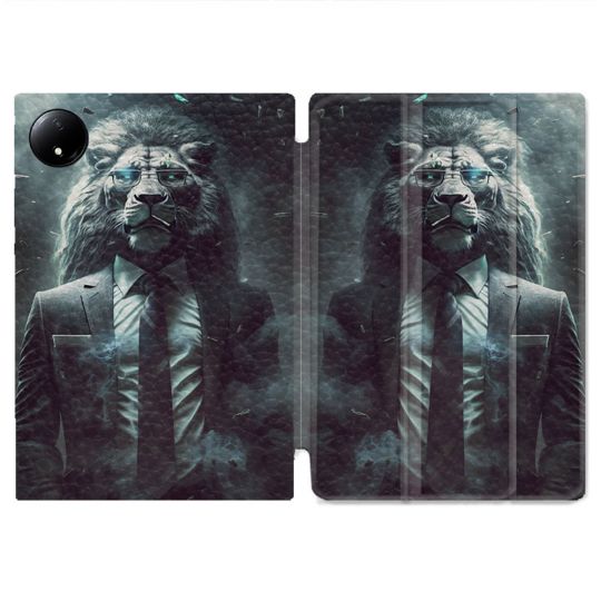 Coque Renforcée Pour Xiaomi Redmi Pad SE 8.7 Animal Lion Business