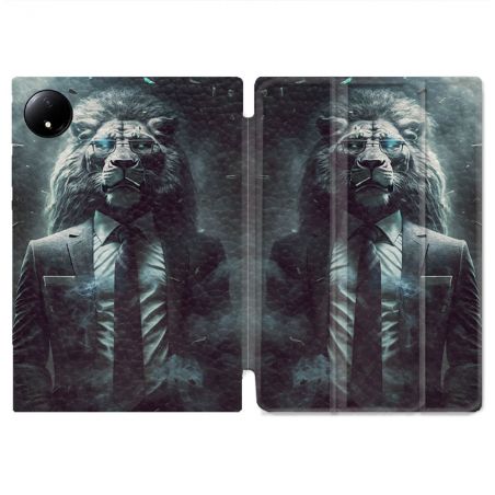 Coque Renforcée Pour Xiaomi Redmi Pad SE 8.7 Animal Lion Business