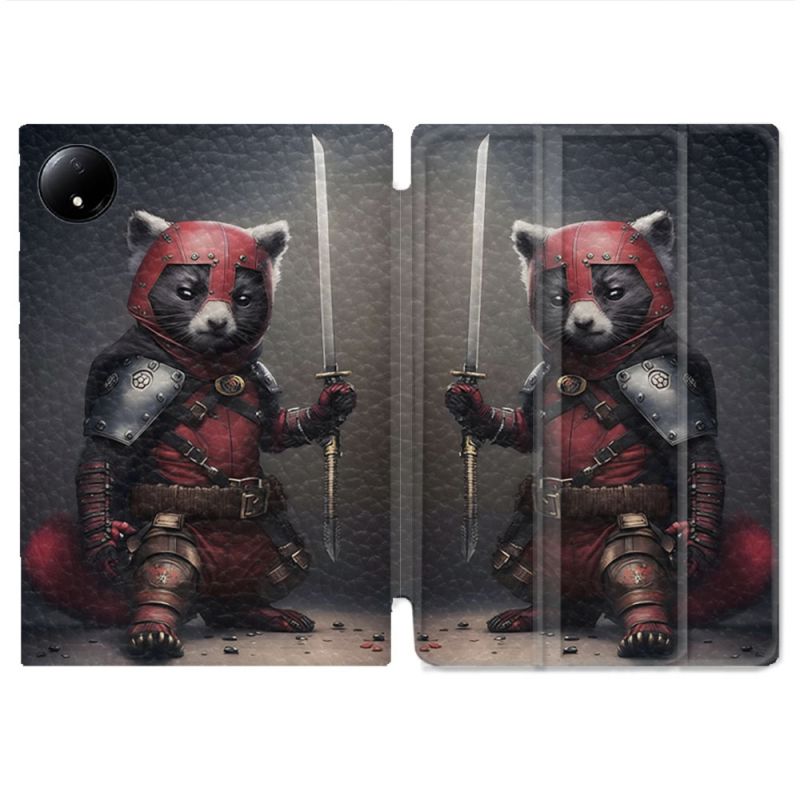 Coque Renforcée Pour Xiaomi Redmi Pad SE 8.7 Animal Raton Samouraï