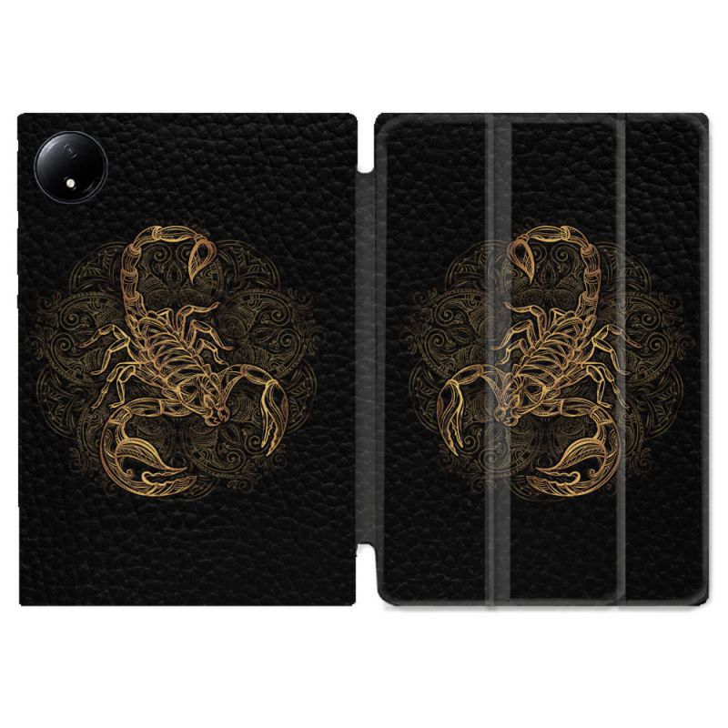 Coque Renforcée Pour Xiaomi Redmi Pad SE 8.7 Animal Scorpion Fresque