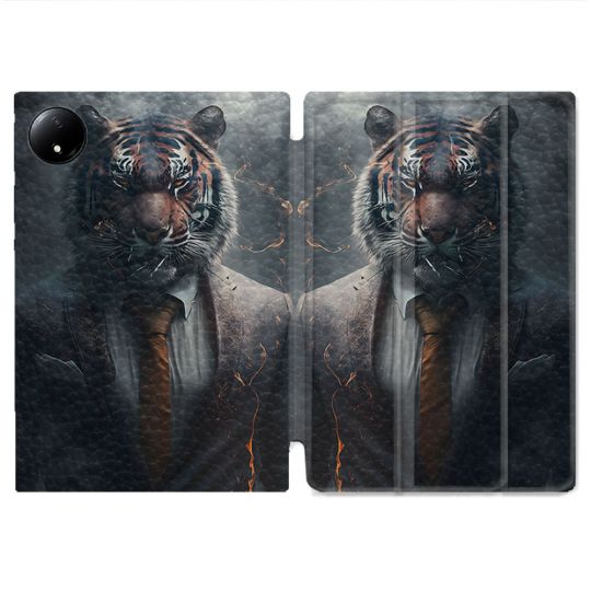 Coque Renforcée Pour Xiaomi Redmi Pad SE 8.7 Animal Tigre Business