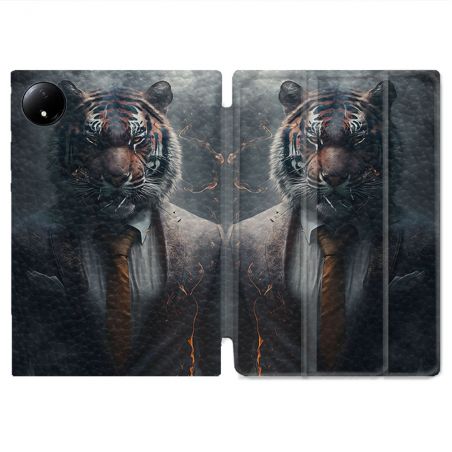 Coque Renforcée Pour Xiaomi Redmi Pad SE 8.7 Animal Tigre Business