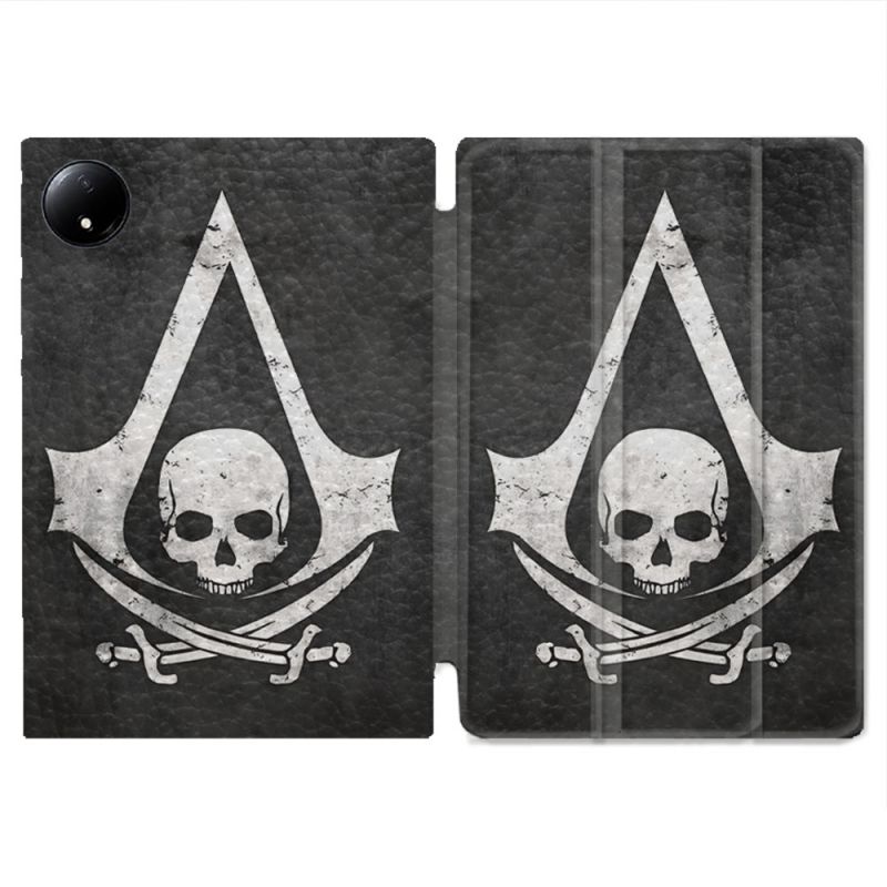 Coque Renforcée Pour Xiaomi Redmi Pad SE 8.7 Assassin Creed Tete Mort
