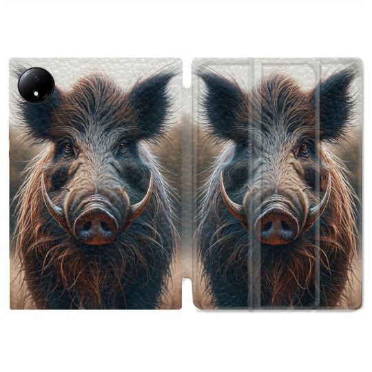 Coque Renforcée Pour Xiaomi Redmi Pad SE 8.7 Chasse Sanglier Attaque