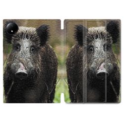 Coque Renforcée Pour Xiaomi Redmi Pad SE 8.7 Chasse Sanglier bois