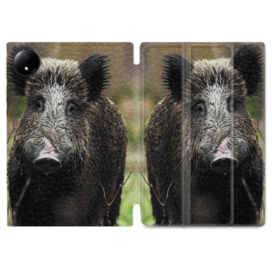 Coque Renforcée Pour Xiaomi Redmi Pad SE 8.7 Chasse Sanglier bois