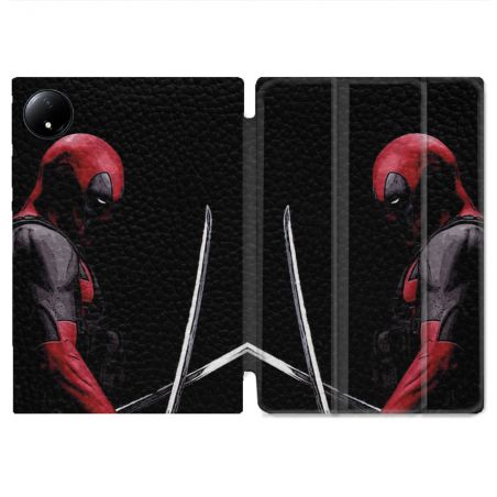 Coque Renforcée Pour Xiaomi Redmi Pad SE 8.7 Deadpool Epee