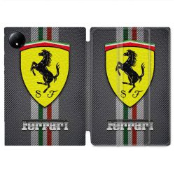 Coque Renforcée Pour Xiaomi Redmi Pad SE 8.7 Ferrari Carbone