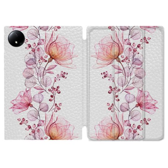 Coque Renforcée Pour Xiaomi Redmi Pad SE 8.7 Fleur Eclosion