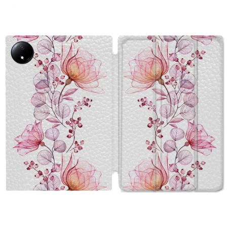 Coque Renforcée Pour Xiaomi Redmi Pad SE 8.7 Fleur Eclosion