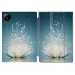 Coque Renforcée Pour Xiaomi Redmi Pad SE 8.7 Fleur Lotus Blanc