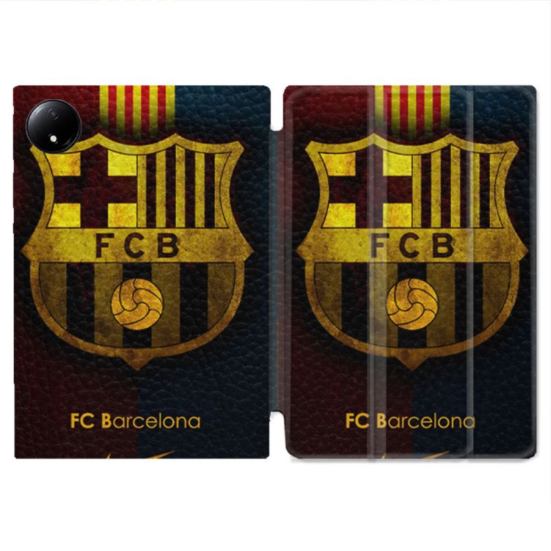 Coque Renforcée Pour Xiaomi Redmi Pad SE 8.7 Foot FC Barcelone Vintage
