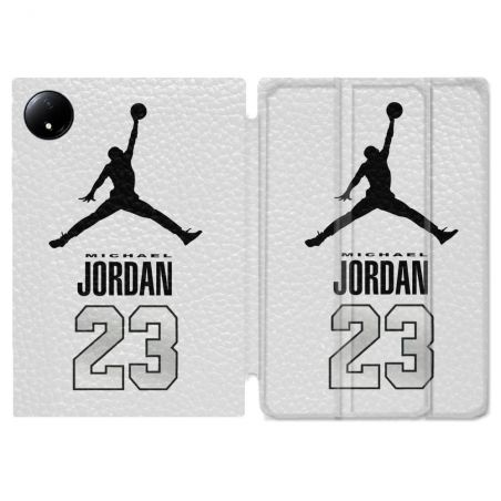 Coque Renforcée Pour Xiaomi Redmi Pad SE 8.7 Jordan 23 Blanc