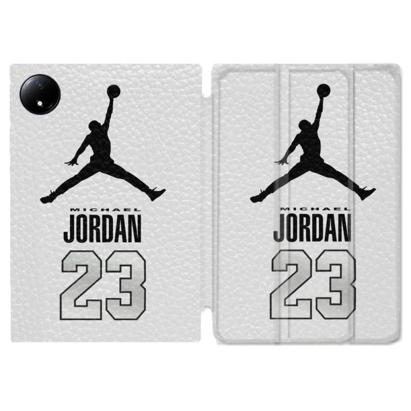 Coque Renforcée Pour Xiaomi Redmi Pad SE 8.7 Jordan 23 Blanc