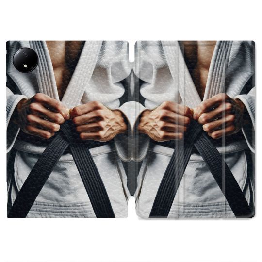 Coque Renforcée Pour Xiaomi Redmi Pad SE 8.7 Kimono Ceinture