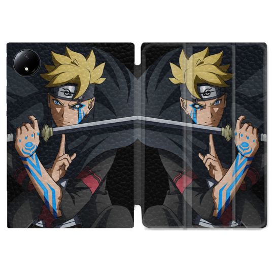 Coque Renforcée Pour Xiaomi Redmi Pad SE 8.7 Manga Boruto Tatouage