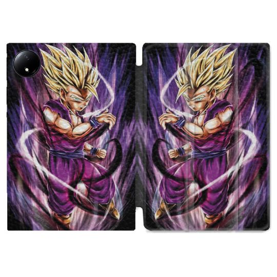 Coque Renforcée Pour Xiaomi Redmi Pad SE 8.7 Manga Dragon Ball Sangohan Violet