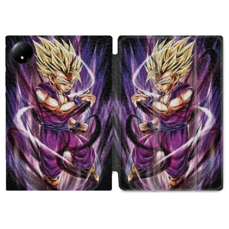 Coque Renforcée Pour Xiaomi Redmi Pad SE 8.7 Manga Dragon Ball Sangohan Violet