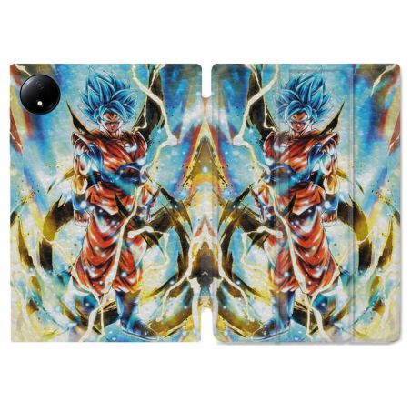 Coque Renforcée Pour Xiaomi Redmi Pad SE 8.7 Manga Dragon Ball Sangoku Blanc