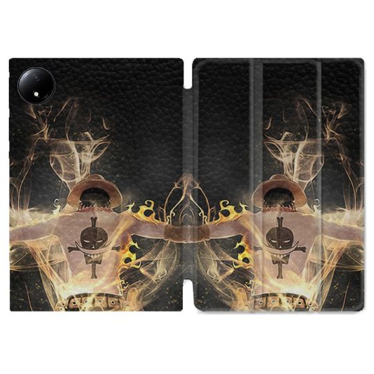 Coque Renforcée Pour Xiaomi Redmi Pad SE 8.7 Manga One Piece Ace Noir