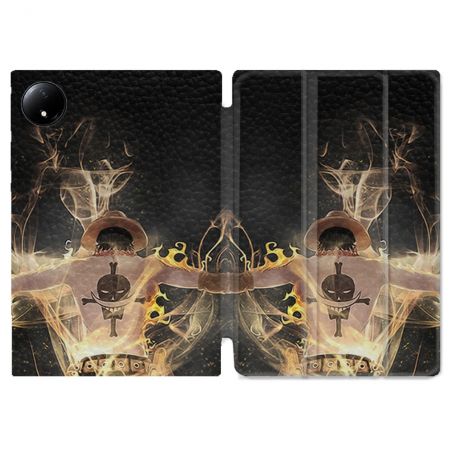 Coque Renforcée Pour Xiaomi Redmi Pad SE 8.7 Manga One Piece Ace Noir