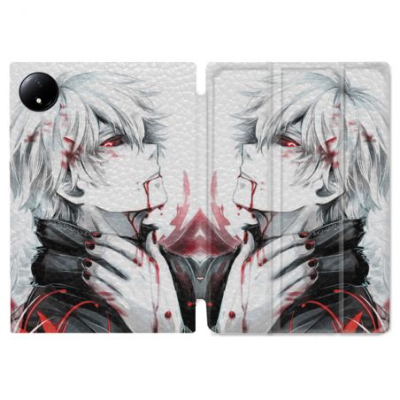 Coque Renforcée Pour Xiaomi Redmi Pad SE 8.7 Manga Tokyo Ghoul Kaneki Blanc
