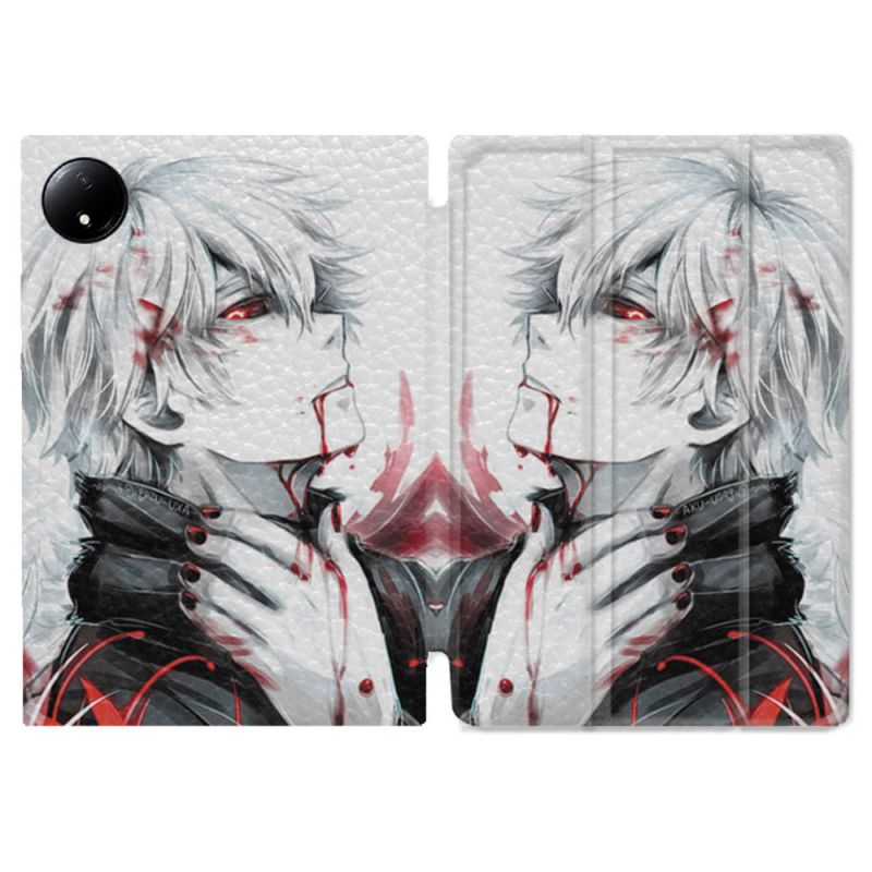 Coque Renforcée Pour Xiaomi Redmi Pad SE 8.7 Manga Tokyo Ghoul Kaneki Blanc