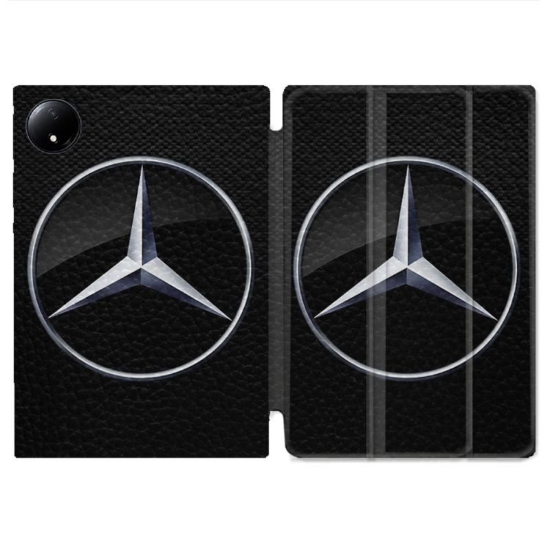 Coque Renforcée Pour Xiaomi Redmi Pad SE 8.7 Mercedes Carbone