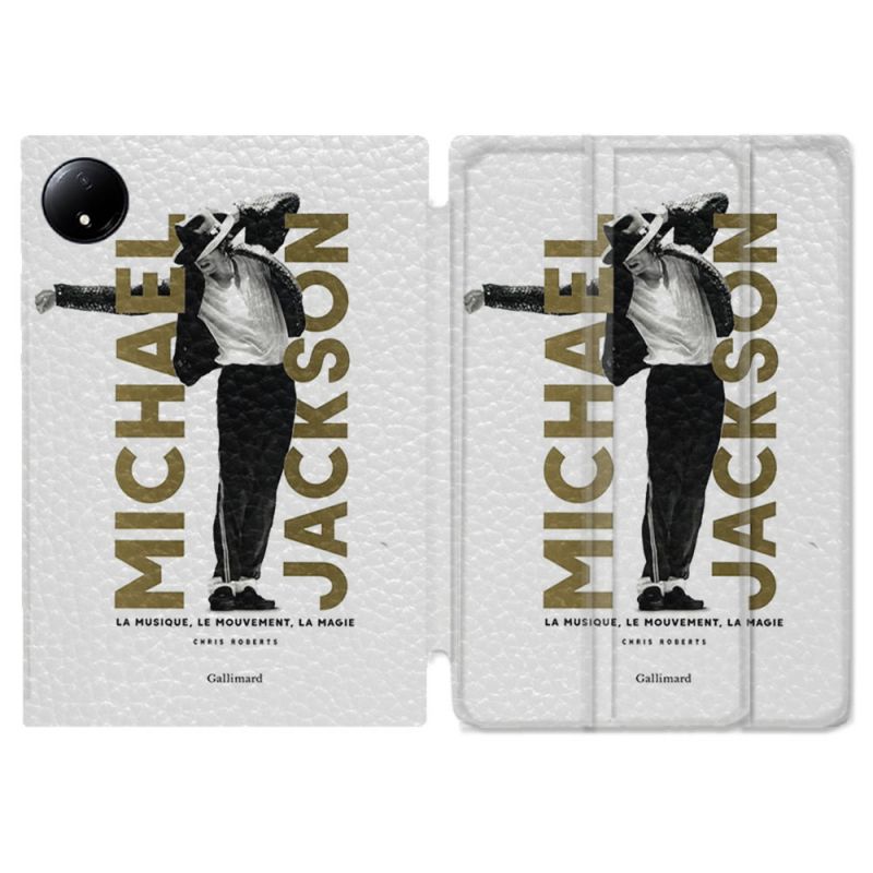 Coque Renforcée Pour Xiaomi Redmi Pad SE 8.7 Michael Jackson Blanc