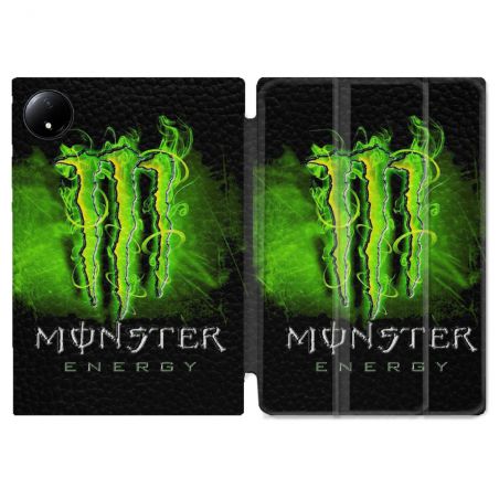 Coque Renforcée Pour Xiaomi Redmi Pad SE 8.7 Monster Energy Vert