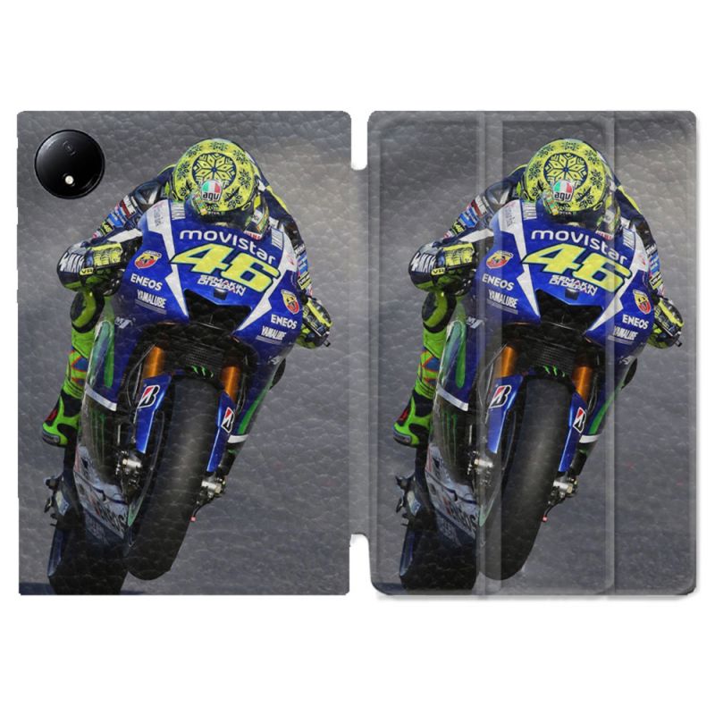 Coque Renforcée Pour Xiaomi Redmi Pad SE 8.7 Moto Course GP Wheeling 46