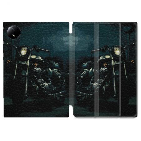 Coque Renforcée Pour Xiaomi Redmi Pad SE 8.7 Moto Harley Vintage